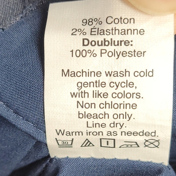 J.Crew Womens No.2 Pencil Skirt Blue With Red Polka dot Size 0 - Picture 8 of 11